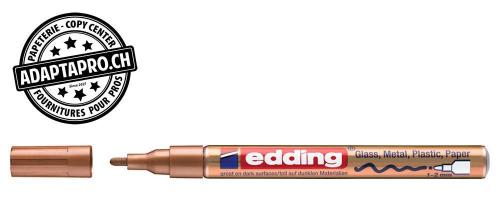 Marqueur de peinture - EDDING 751 - CREA - 055 - cuivre