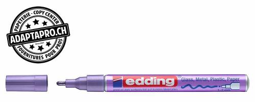 Marqueur de peinture - EDDING 751 - CREA - 078 - violet métal