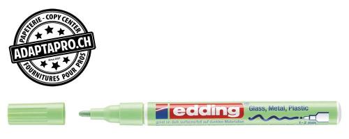 Marqueur de peinture - EDDING 751 - CREA - 137 - vert pastel