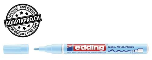 Marqueur de peinture - EDDING 751 - CREA - 139 - bleu pastel