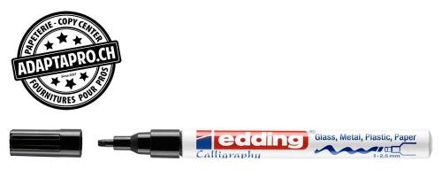 Marqueur de peinture - EDDING 753 - Calligraphy - 001 - noir