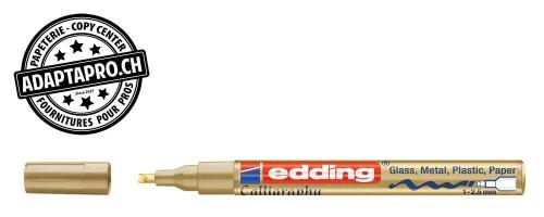 Marqueur de peinture - EDDING 753 - Calligraphy - 053 - gold