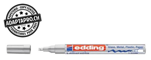 Marqueur de peinture - EDDING 753 - Calligraphy - 054 - silver