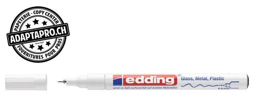 Marqueur de peinture - EDDING 780 - CREA - 049 - blanc