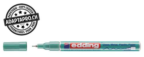 Marqueur de peinture - EDDING 780 - CREA - 074 - vert métal