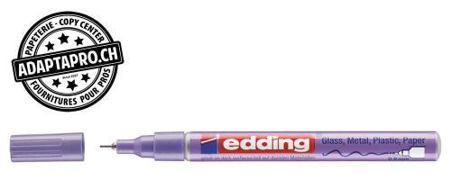 Marqueur de peinture - EDDING 780 - CREA - 078 - violet métal