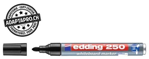 Marqueur tableau blanc - EDDING 250 - 001 - noir