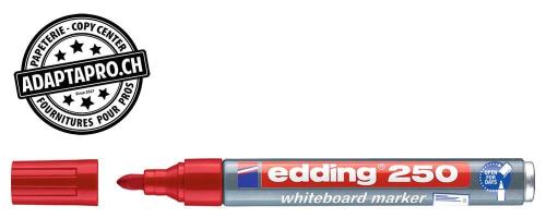 Marqueur tableau blanc - EDDING 250 - 002 - rouge