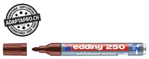 Marqueur tableau blanc - EDDING 250 - 007 - brun