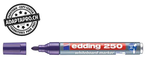 Marqueur tableau blanc - EDDING 250 - 008 - violet