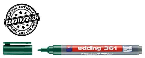 Marqueur tableau blanc - EDDING 361 - 004 - vert