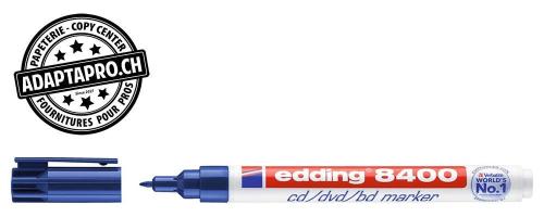 Marqueur CD - EDDING 8400 - 003 - bleu