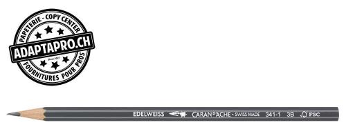 Crayon graphite CARAN D'ACHE 341 Edelweiss - 3B - gris