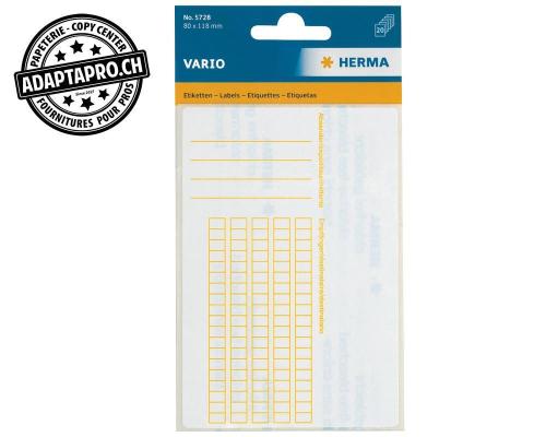 Etiquettes autoadhésives HERMA pour colis - 118x80mm - 20 pces