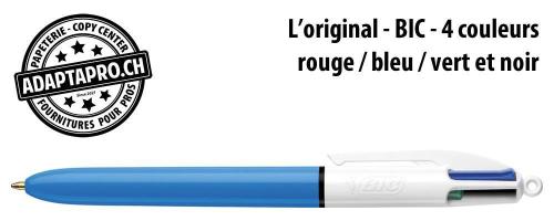 Stylo bille quatre couleurs BiC 4 Colours - Original NF