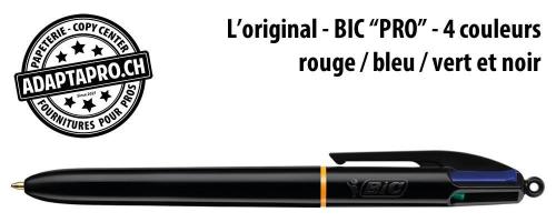 Stylo bille quatre couleurs BiC 4 Colours - Pro