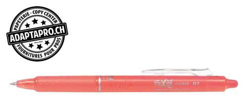 Stylo effaçable - PILOT FRIXION Ball Clicker - 0.7 - corail rose vif