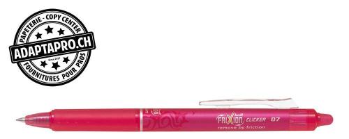 Stylo effaçable - PILOT FRIXION Ball Clicker - 0.7 - rose vif