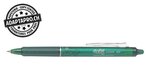 Stylo effaçable - PILOT FRIXION Ball Clicker - 0.7 - vert