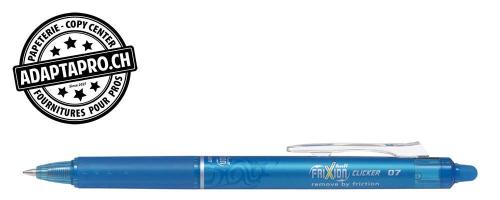 Stylo effaçable - PILOT FRIXION Ball Clicker - 0.7 - bleu clair