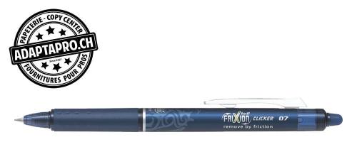 Stylo effaçable - PILOT FRIXION Ball Clicker - 0.7 - bleu noir