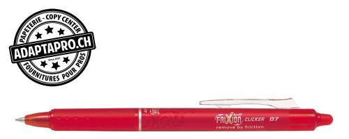 Stylo effaçable - PILOT FRIXION Ball Clicker - 0.7 - rouge