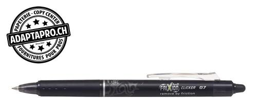 Stylo effaçable - PILOT FRIXION Ball Clicker - 0.7 - noir