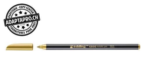 Feutre de coloriage - EDDING 1200 - 053 - gold