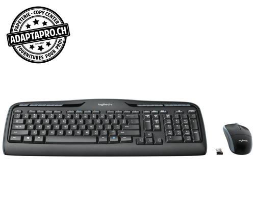 Clavier et souris LOGITECH® Wireless Desktop MK330