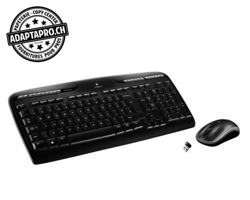 Clavier et souris LOGITECH® Wireless Desktop MK330