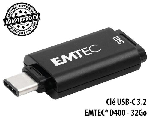 Clé USB-C 3.2 EMTEC® D400 - 32Go