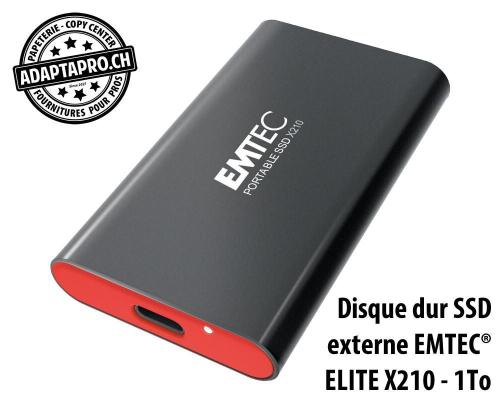 Disque dur SSD externe EMTEC® ELITE X210 - 1To