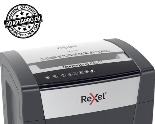 Destructeur de documents REXEL® Momentum P420+ - sécurité P4