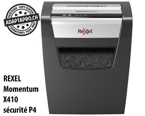 Destructeur de documents REXEL® Momentum X410 - sécurité P4