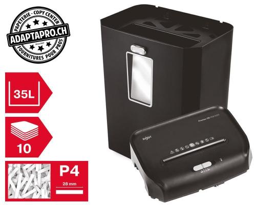 Destructeur de documents REXEL&reg; Promax RSX1035 - s&eacute;curit&eacute; P4