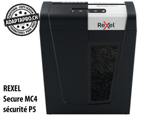 Destructeur de documents REXEL&reg; Secure MC4 - s&eacute;curit&eacute; P5
