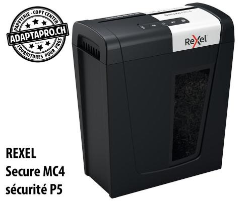 Destructeur de documents REXEL&reg; Secure MC4 - s&eacute;curit&eacute; P5