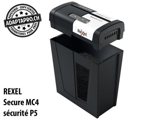 Destructeur de documents REXEL&reg; Secure MC4 - s&eacute;curit&eacute; P5