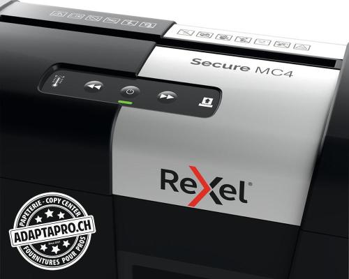 Destructeur de documents REXEL&reg; Secure MC4 - s&eacute;curit&eacute; P5