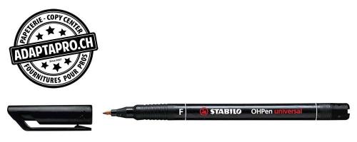 Stylo-feutre - STABILO OHPen universel permanent - 0.7mm - noir