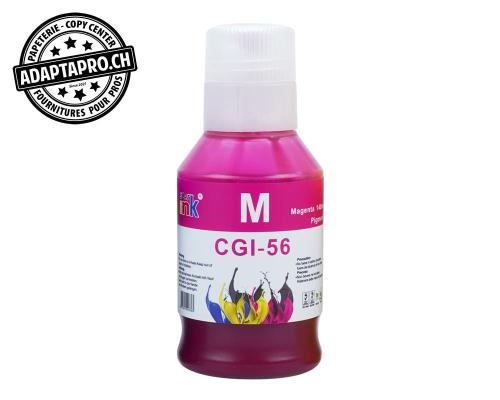 Bouteille d'encre Compatible Canon GI-56 M - 140ml - Magenta