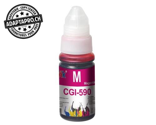 Bouteille d'encre Compatible Canon GI-590 M - 70ml - Magenta