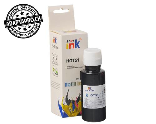 Bouteille d'encre Compatible HP GT51 - 90ml - Noir