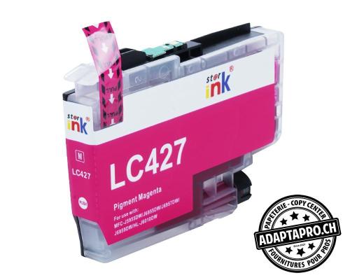 Cartouche d'encre compatible - Brother LC-427 M - Magenta (16ml / 1500 feuilles)