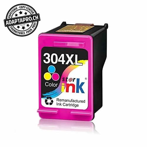 Cartouche d'encre compatible - HP 304XL Color, N9K07AE - Couleurs (17ml / 1000 feuilles)