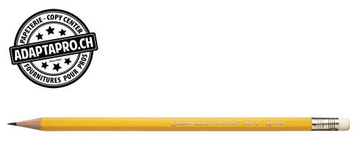 Crayon graphite avec gomme - CARAN D'ACHE 341 - HB