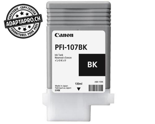 Cartouches d'encre CANON - PFI-107 BK - Noir