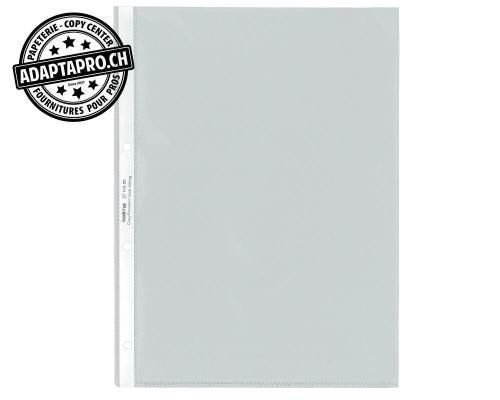 Poches transparentes KOLMA CopyResistant Lisse - A4 4 trous - 100mi - 100 pces