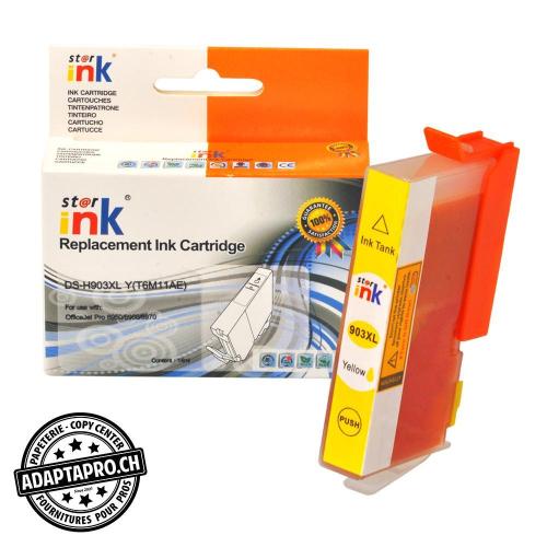 Cartouche d'encre compatible - HP 903 XL Y (T6M11AE) - Jaune