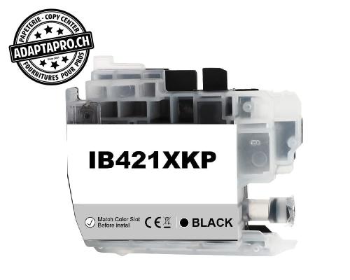 Cartouche d'encre compatible - BROTHER - LC-421 XL BK - Noir